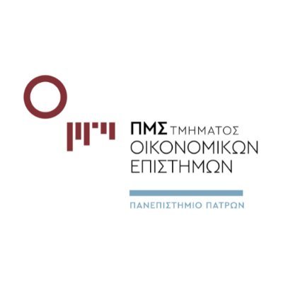 MScAppliedEconD's profile picture. Μεταπτυχιακό Πρόγραμμα Σπουδών (Π.Μ.Σ.) του Τμήματος Οικονομικών Επιστημών του Πανεπιστημίου Πατρών. https://t.co/w3hCf8kdH0