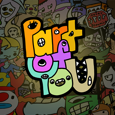 Part of You is an adventure puzzle game about finding yourself full of clowns and other weird stuff.