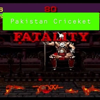 We post the best fatalities on the Pakistani cricket Twitter community. DM for your submissions