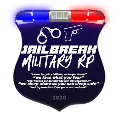 The Jailbreak Military has arrived! Channel: https://t.co/hEo2RzPyXT… Channel art made by @anassyahmiazhar