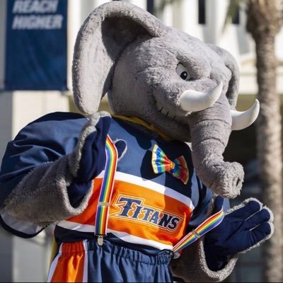 Official mascot of @csuf #TusksUp I love all things CSUF and peanuts...I really love peanuts 🥜🐘 Insta: @TuffyTheTitan DM for Appearance Requests