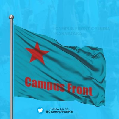 The official twitter handle of Campus Front Karnataka | 👤 President: @Athavulla_cfi 👤 General Secretary: @Anees_Kumbra | Follow @CampusFrontInd