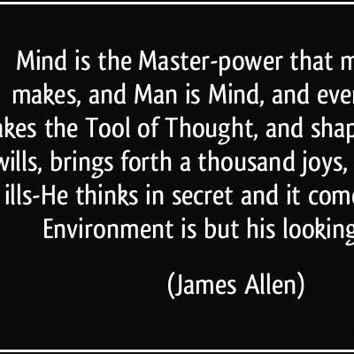 Thinking only of the Best, Working only for the Best and Expecting ONLY the BEST
