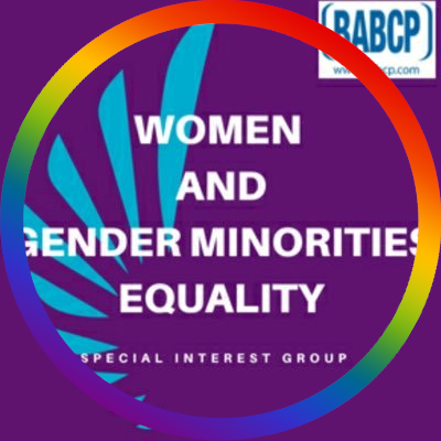 @BABCP SIG Women's Equality & Gender Diversity.RTs do not endorse any view/organisation/event.HereWeekdays only #allyship #intersectionality #equity #VAWG
