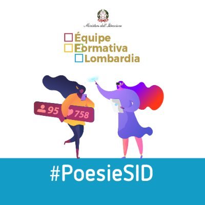 Dopo #PoesieSID, pronte a giocare con #DanteSocial: dal 22 al 26 marzo festeggiamo con tutte le scuole il Sommo Poeta... digitalmente!