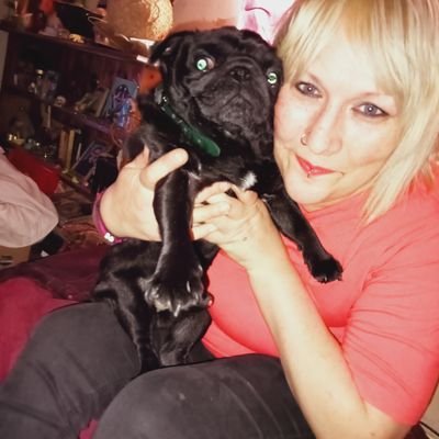 I am 40 years old, I am in a relationship and engaged to bazz, been together for about 4 years. I have 2 dogs Eccles a staff and Biggles a pug!!!
