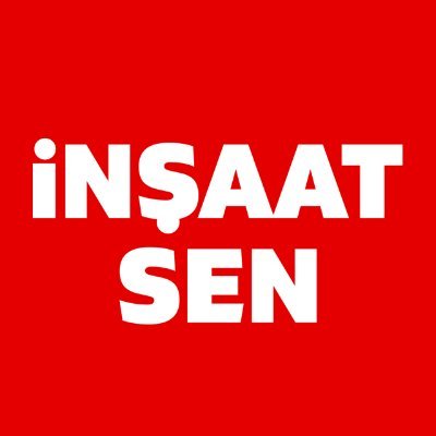 insaatsen's profile picture. İnşaat Emekçileri Sendikası • İnşaatçılar Birlik Olalım, İNŞAAT-SEN'e üye olalım! • https://t.co/k6wTl2eCkG • İletişim: 0212 993 14 51