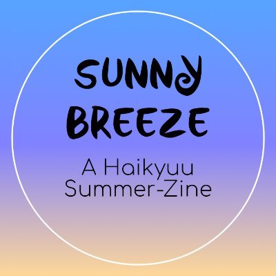 An upcoming Haikyuu-Zine with the theme of Summer. Interest check open until July 11th.
More info and a tentative schedule on the carrd!