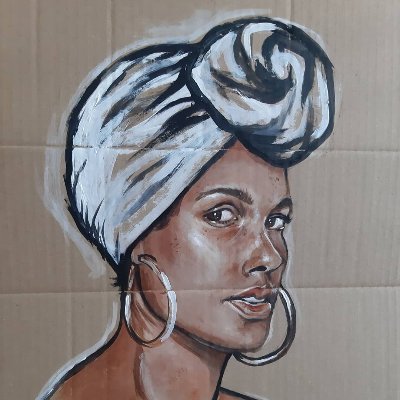 She/her
Equatorial Guinean 🇬 #Black #Feminist  #Artist
Painting fierce black women on cardboard
-Fine Art
-Illustrator
-DM for book Portrait painting workshops