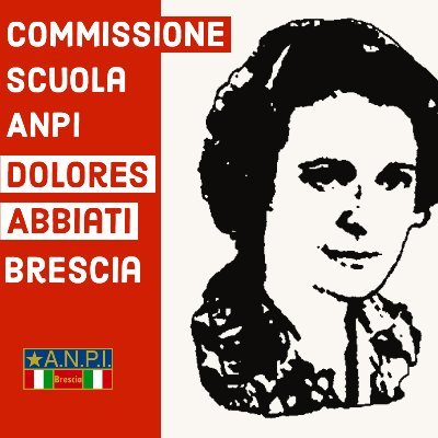 Commissione scuola “Dolores Abbiati”
ANPI's Education committee (Brescia)
ENG — https://t.co/uQInvTooOg
Mastodon — @ANPIscuola@sociale.network