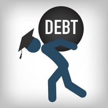 Struggling with student debt like everyone else
