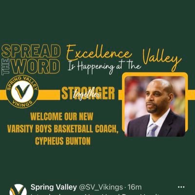 Spring Valley High School Head Boys Basketball Coach