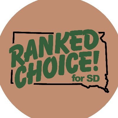 We encourage South Dakota cities, counties and the state to adopt ranked choice voting. 🗳