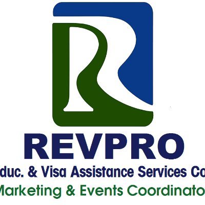 RevproT's profile picture. REVPro Educational & Visa Services Co. (Philippines) provides full service, high quality and solutions oriented "Migration thru Education (Study-Work-Migrate).