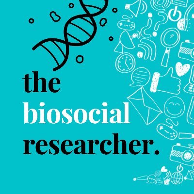 A new podcast about the ways our social world interacts with our biology, hosted by UCL PhD student @emma_s_walker
IG: thebiosocialresearcher