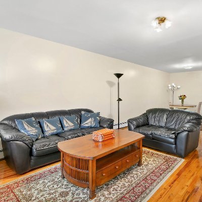 Beautiful, fully furnished apt at pandemic-discounted price ( $2,500 ) for 3 bedrooms in Brooklyn - Huge living room with natural light - Youtube channel linked