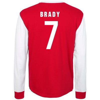 timmoore1966's profile picture. Brand designer and Gooner. Liam Brady first hero. captured by the classic red and white shirt.