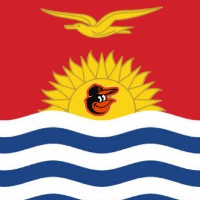 Orioles fan from the great and disappearing country of Kiribati! #Birdland