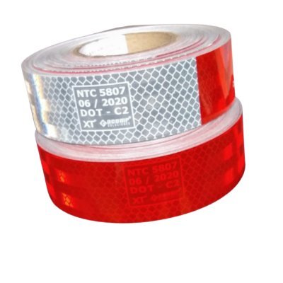 Cintas Retrorreflectivas XT Oficialmente Certificadas NTC 5807 DOT - C2. Avaladas por la ASO CDA. Con Toda Seguridad Te Hacen Visible en la Carretera.
