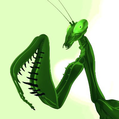 An animated sci-fi series about a giant praying mantis who works in pest control--those pests including humans. Watch it on YouTube:
https://t.co/z23unvK8oy