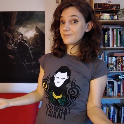 I like overthinking about films and series. My YT channel has mostly Loki analysis (LOTS of it!), but not only. She/her.