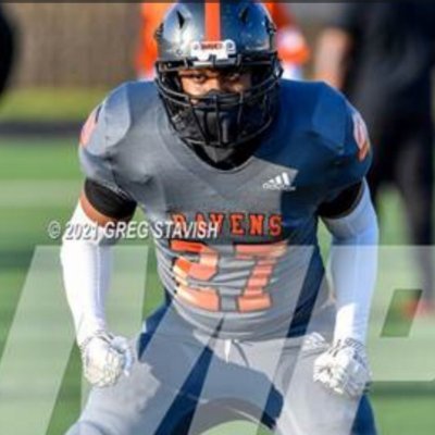 Elijah Theodric Williams/ Class of 22/ Rocky River High School/ OLB/Edge/ NC/Charlotte/Mint Hill/ https://t.co/Db1O0psI7o / #27/ 6'1 210/ 3.4 GPA/ 19 ACT/TOPHYBRID