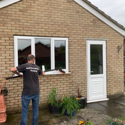 We Clean Windows! Traditional and water fed pole cleaning. We also empty and clean gutters, soffits, facias and conservatory roofs. Call us on 07799 377295