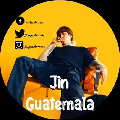Respaldo de Fan Base @JiinGuatemala creada para apoyar a Kim Seokjin en Guatemala 🇬🇹 |Miembro de @seokjinglobal.