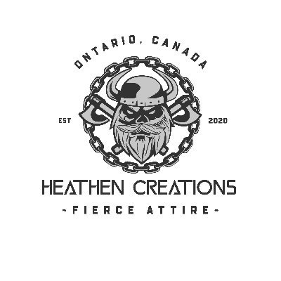 Heathen Creations is a Norse inspired apparel company based out of Ontario, Canada. We plan to equip all modern day heathens with the fierce attire they need.