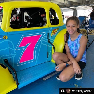 Driver of the #7 Andy’s Frozen Custard U.S. Legend Car