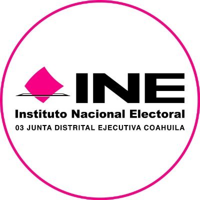 Cuenta oficial de la 03 Junta Distrital Ejecutiva del @INECoahuila.