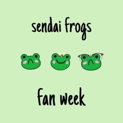 Sendai Frogs Week | Finished!さんのプロフィール画像