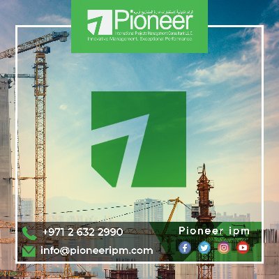 Pioneer IPM is an International Organization operating in most countries in the Gulf Region and no. 1 consultancy company in UAE with 9001:2008 ISO certified.