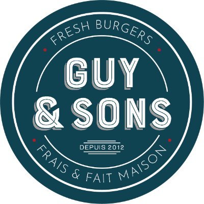 Tout est frais et cuisiné avec amour par la Guy Family. Fromages AOP, steaks de bœuf 🇫🇷, buns artisanaux... la base quoi. Crazy cuistos & burgers lovers 🔥