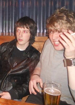 Student that gets bored easy... gigs and booze? thats about it!