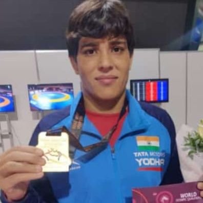 Indian Wrestler 50 Kg, Going #TokyoOlympics ,🥉 Bronze AWC 2021,🥇CC 2017,Bharat Kesari Dangal 2018,19🥇🥇, Ranking Series 2019🥇🥇, Grand Prix Spain 2019 🥈