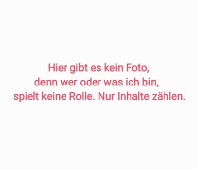 Bevorzuge die sachlich argumentative Diskussion per Sie. Wer beleidigt, wird blockiert.