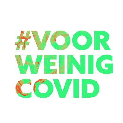 Weinig COVID is voor íedereen beter! Bescherm daarom jezelf en anderen. Houd afstand - draag mondneusmaskers - ventileer en vaccineer voor bescherming.