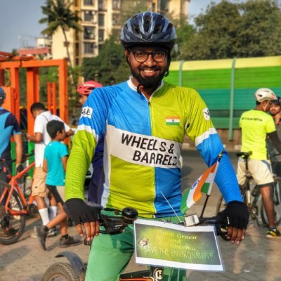 First Bicycle Mayor of Thane 

BYCS India