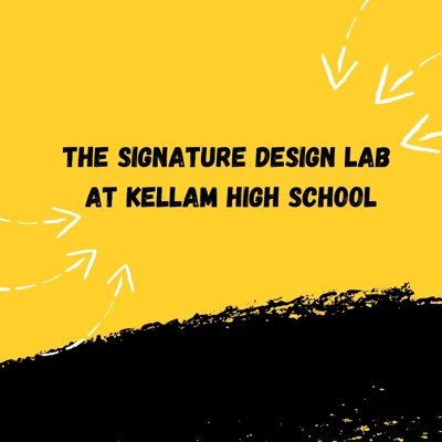 Welcome to Kellam High School’s Signature Design Lab. Watch us Grow!🖤💛