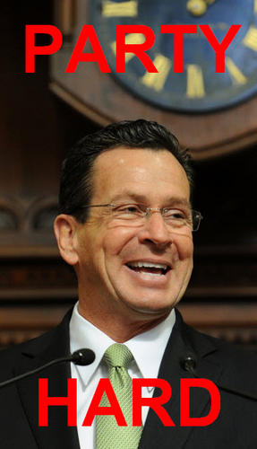I'm the Governor of Connecticut, bitches!