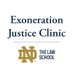 Notre Dame Law School Exoneration Justice Clinic (@NDLawEJC) Twitter profile photo