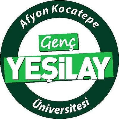 Afyon Kocatepe Üniversitesi / Genç Yeşilay Afyon Kocatepe Üniversitesi Kulübü'nün Resmi Twitter Hesabıdır.