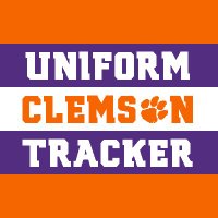 Clemson Uniform Tracker(@ClemsonUniforms) 's Twitter Profile Photo