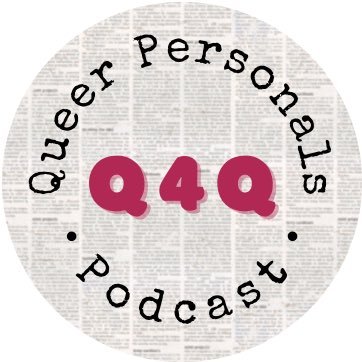 Q4Q is a podcast devoted to LGBTQ personal ads. Listen and rate on Spotify, Apple Podcasts, or Stitcher! https://t.co/vtQI1mnMEy