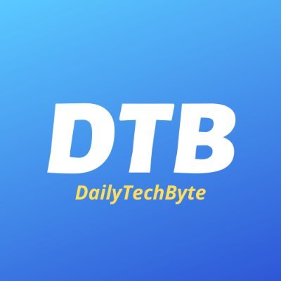 daily_TechByte's profile picture. 🎯 Your Daily Tech Dose | 💡 Daily Tech Updates & News 
😍 Follow To Stay Up-To-Date
https://t.co/VJ1ywOGhGv
https://t.co/0eVamvgBPe