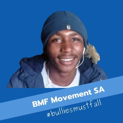 BMF Movement is a newly registered NPO, inspired and motivated after the recent suicide of Lufuno Mavhunga, followed by bullying at her school.