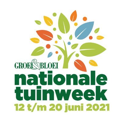 De Groei & Bloei Nationale Tuinweek gaat online met lezingen en rondleidingen en veel open tuinen van 12 t/m 20 juni 2021!