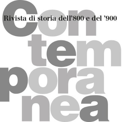 International Journal of Contemporary History
Accessible since 1989
#history #storia