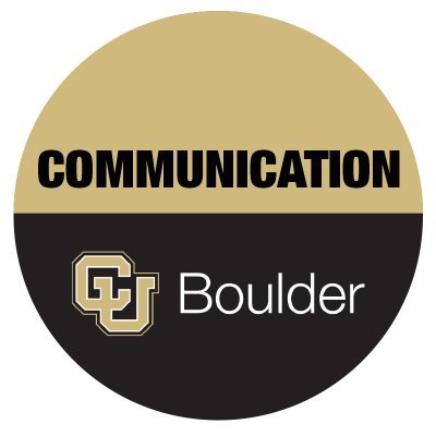 Official Twitter account for the Department of Communication @CUBoulder. Part of @CUBoulderCMCI.